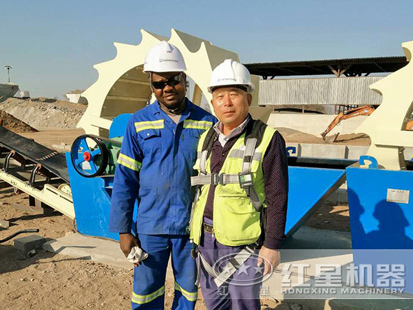OE欧亿体育官方网站洗砂机征服海外市场